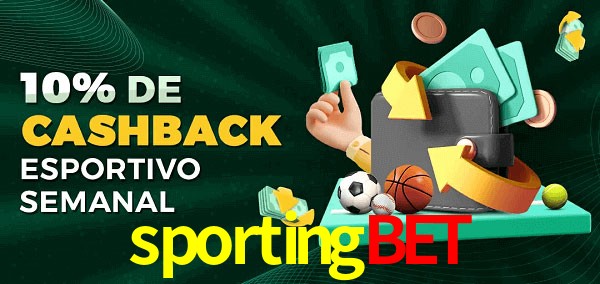 10% de bônus de cashback na sportingbet